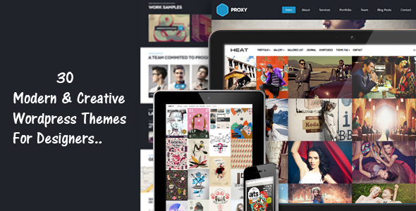 30 Modern Creative Wordpress Themes For Designers 30 Modern & Creative WordPress Themes For Designers