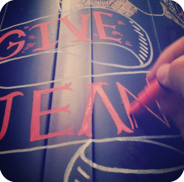 419 Pakrolsky created #wordswar in instagram. The Lettering Battle!