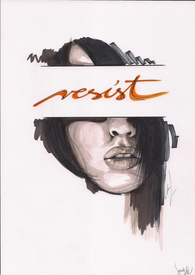 Resist by JustCobe aka Fred Naujoks 893463 503556769708194 781479377 o1 650x918 Resist by JustCobe aka Fred Naujoks
