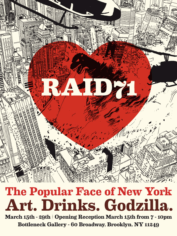 ART DRINKS KONG 4 posters 2 The Popular face of New York