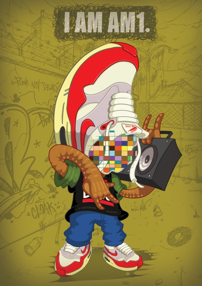 The First Generation ( NIKE ) Illustration AirMax1 lowres 650x919 The First Generation ( NIKE ) Illustration