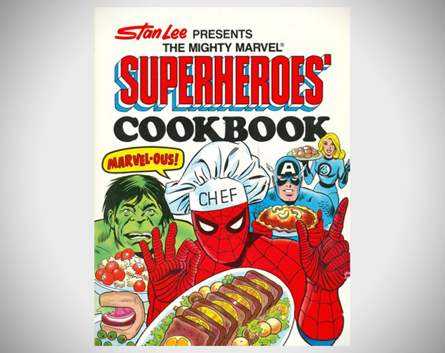 Marvel Superheroes Recipe Cookbook Book Marvel Superheroes Recipe Cookbook