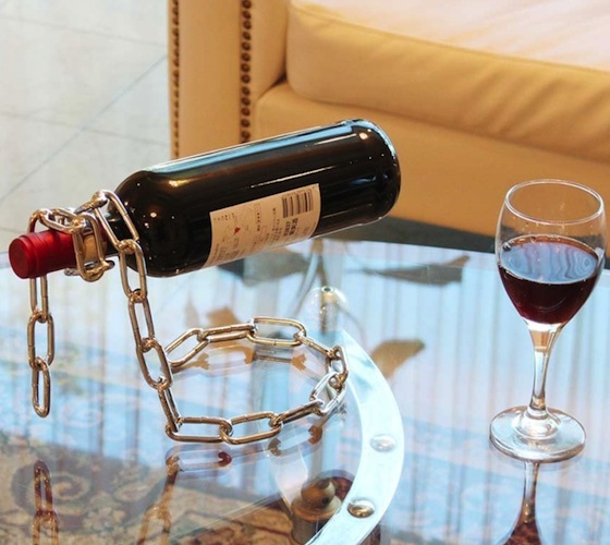 Chain Bottle Rack Chain Bottle Rack