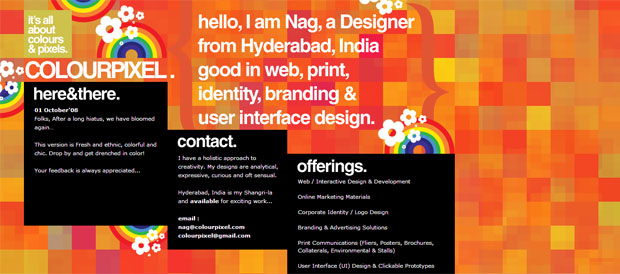 Colourpixel 20 Single Page Websites with Great Design