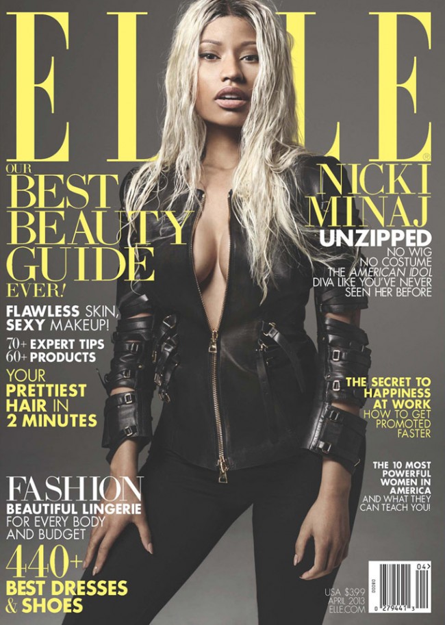 ELLE April 13 cover Nicki Minaj 650x913 Nicki Minaj for Elle US