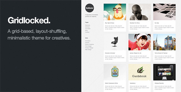 Gridlocked WordPress Theme Gridlocked Gridlocked WordPress Theme