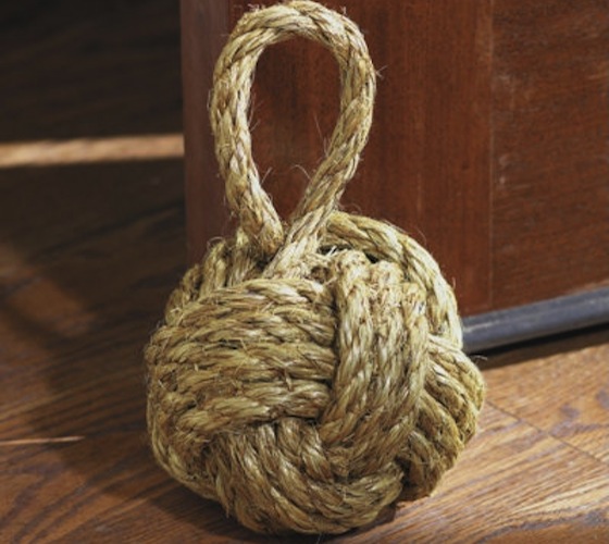 Heavy Rope Knot Doorstop Heavy Rope Knot Doorstop Heavy Rope Knot Doorstop
