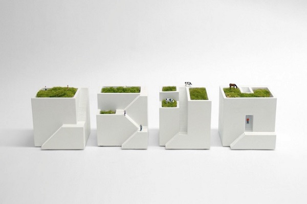 Metaphys Planters Resemble Miniature Sustainable Buildings Metaphys Planters Resemble Miniature Sustainable Buildings 1 Metaphys Planters Resemble Miniature Sustainable Buildings