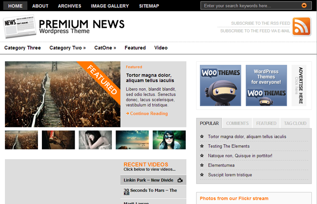 15 Fresh and Free WordPress Themes Premium News 15 Fresh and Free WordPress Themes