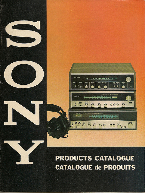 Sony Catalogues of The 1970s Sony Catalogues of The 1970s 1 Sony Catalogues of The 1970s