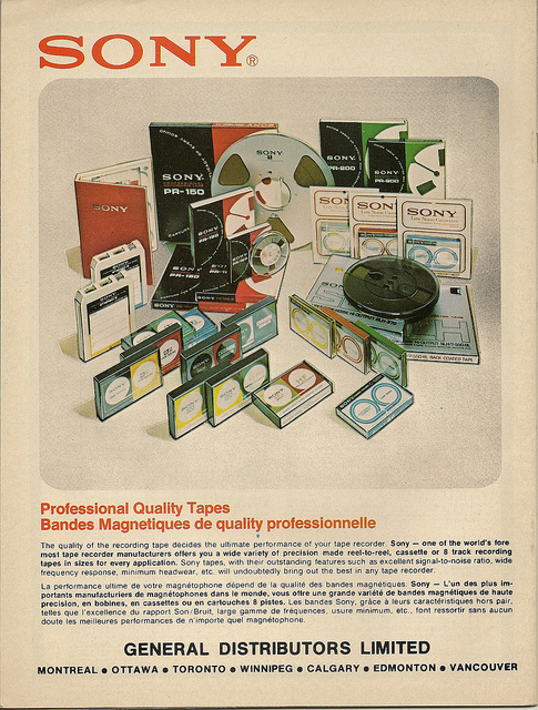 Sony Catalogues of The 1970s Sony Catalogues of The 1970s 3 Sony Catalogues of The 1970s