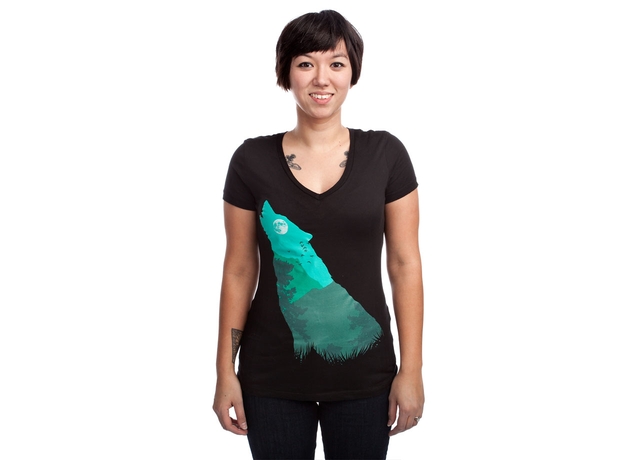 THE SOUND OF NATUREDesign by Philip Skundric T shirt Design Girl The sound of nature t shirt design by Philip Skundric