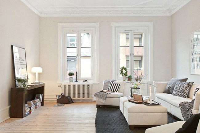 Three Century Old Airy Apartment in Gothenburg Three Century Old Airy Apartment in Gothenburg 05 650x432 Three Century Old Airy Apartment in Gothenburg