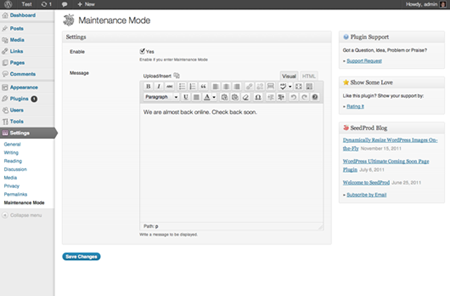 15 Famous Maintenance Plugins of WordPress Ultimate Maintenance Mode 15 Famous Maintenance Plugins of WordPress