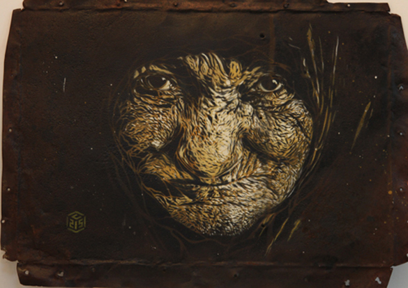 WK C215 Collectors 14 small Mea Culpa! C215 in Rome (Wunderkammern Gallery)