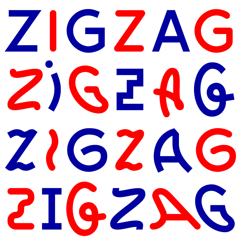 ZIGZAG Not Rounded – Volcano Type ZIGZAG 42 ZIGZAG Not Rounded – Volcano Type