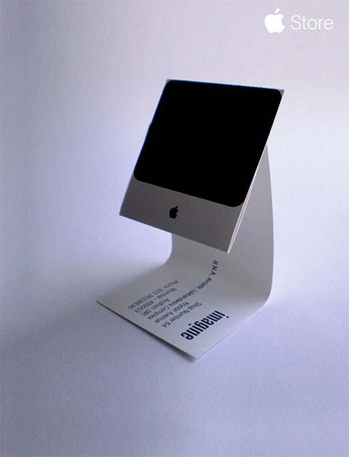 apple imac Business Cards Inspiration #3
