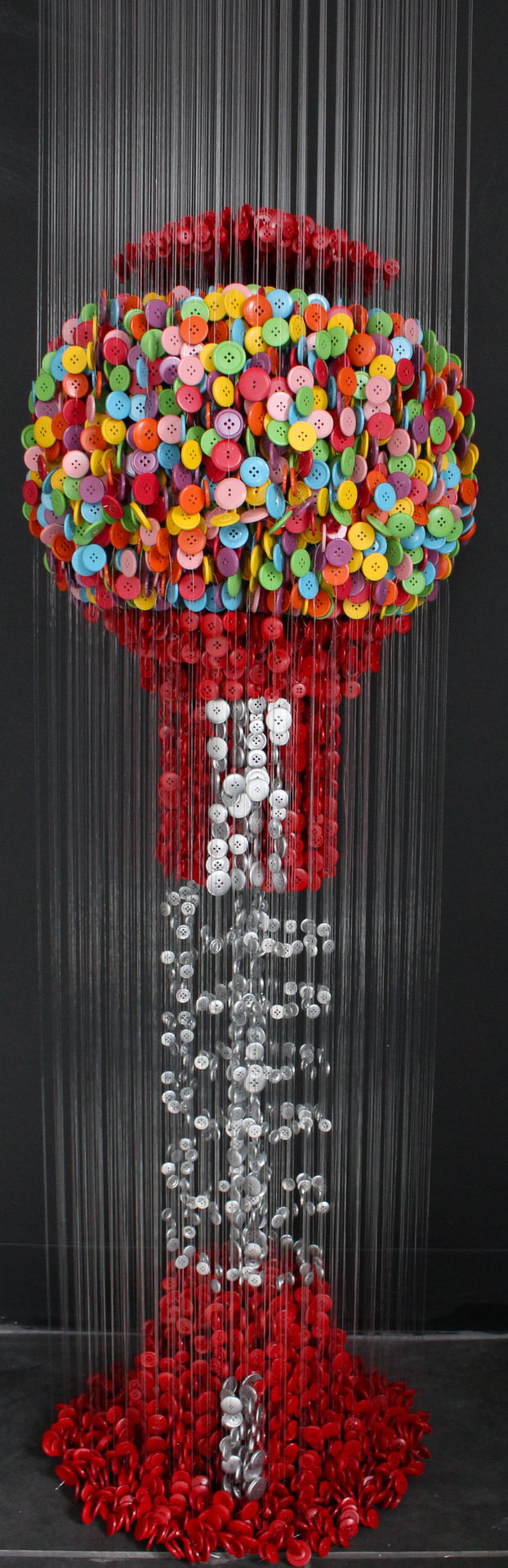Artworks Using Leftover Buttons artworks using leftover buttons 1 Artworks Using Leftover Buttons