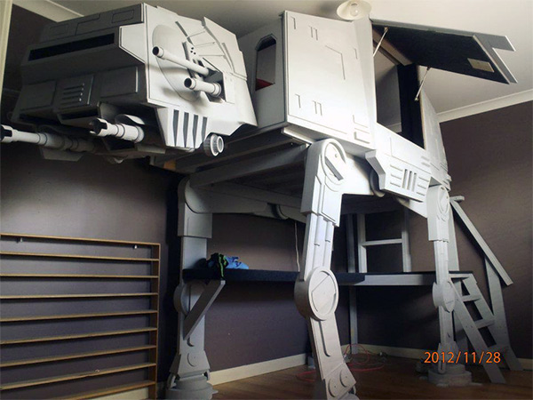 Impressive AT AT Loft Bed at at bed Impressive AT AT Loft Bed