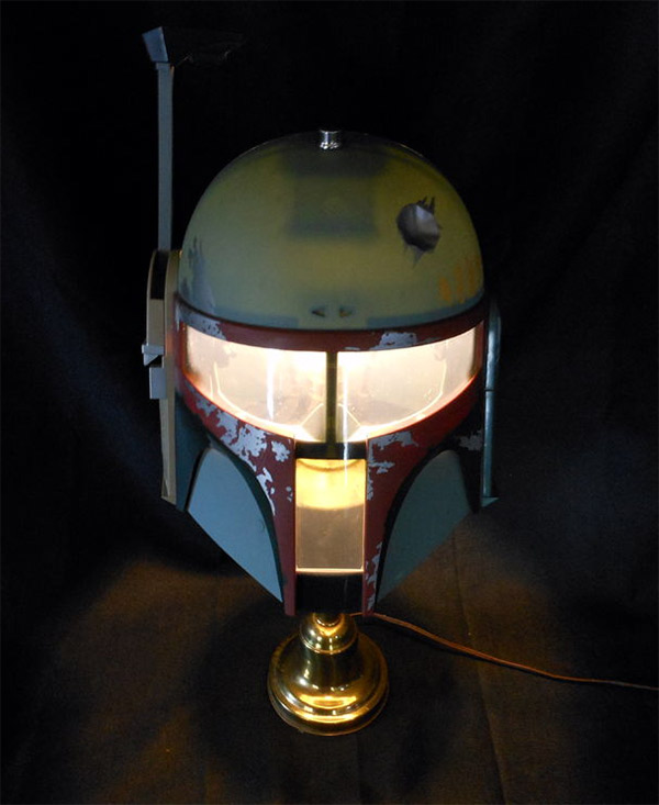 Boba Fett Helmet Lamp boba fett lamp 1 Boba Fett Helmet Lamp