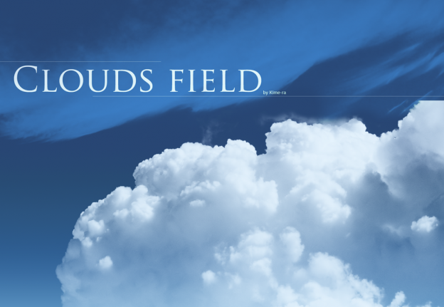 Free Photoshop Cloud Brushes brushes clouds field by kime ra d3k0xfj 624x431 Free Photoshop Cloud Brushes