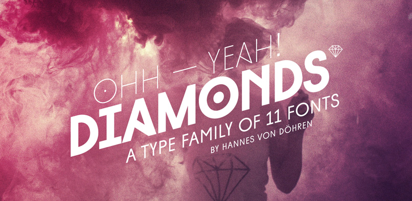 diamonds pr1 DIAMONDS FONT FAMILY