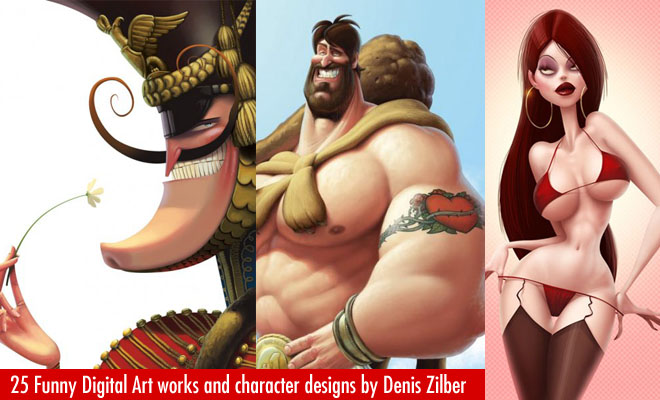 25 Funny Digital Art works and Character Designs by Denis Zilber f155 25 Funny Digital Art works and Character Designs by Denis Zilber