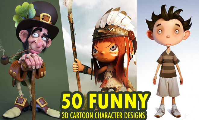 50 Funny and Beautiful 3D Cartoon Character Designs for your inspiration f220 50 Funny and Beautiful 3D Cartoon Character Designs for your inspiration