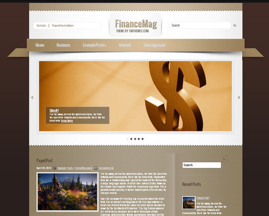 financemag wp theme Finance Mag – Free WordPress Business Theme
