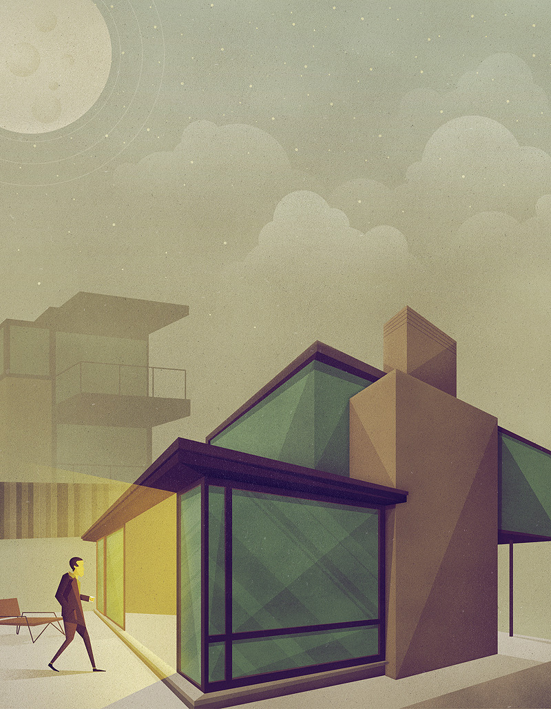 Epic Illustrations by Justin Mezzell fortune exteriorscene 90011 Epic Illustrations by Justin Mezzell