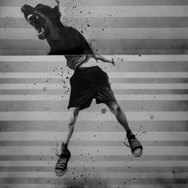 haiiro sushi 31 Bold Black and White Illustrations by Sit Haiiro