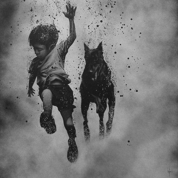 haiiro sushi 41 Bold Black and White Illustrations by Sit Haiiro