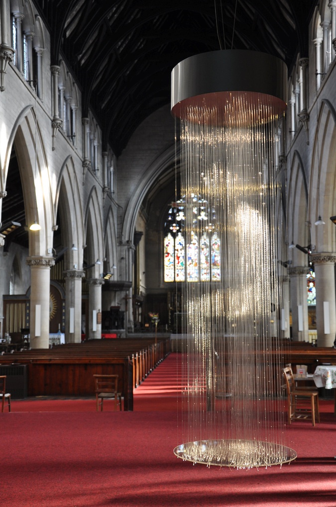 halographic Holographic Light Beings Hover in Mid Air