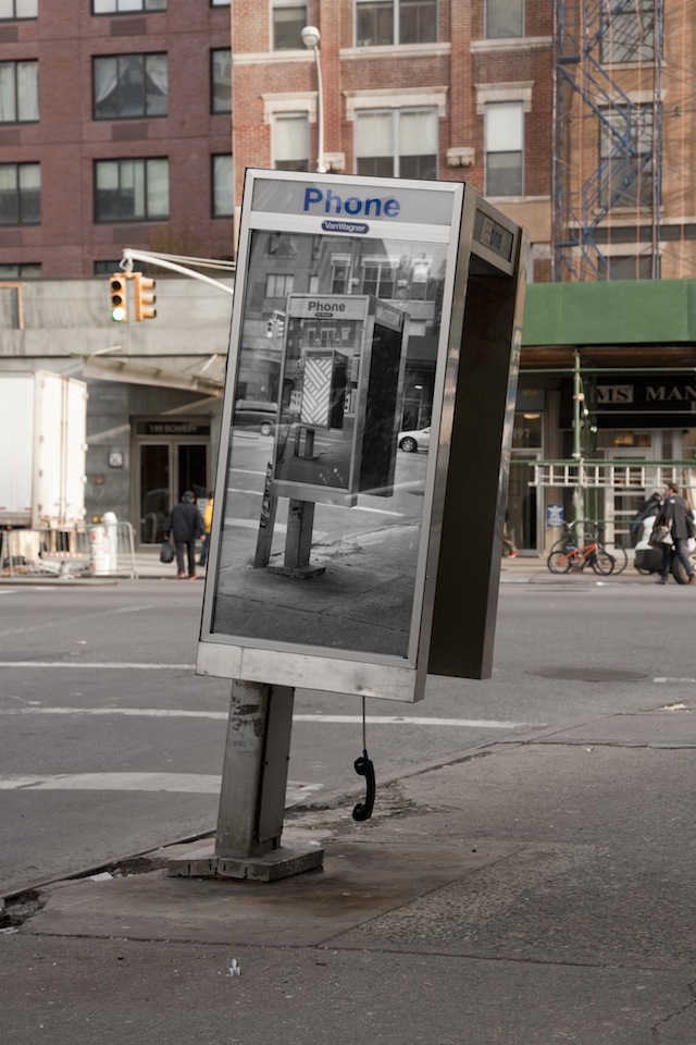 jordanseiler00 Inception Style Phone Booth Art in NYC