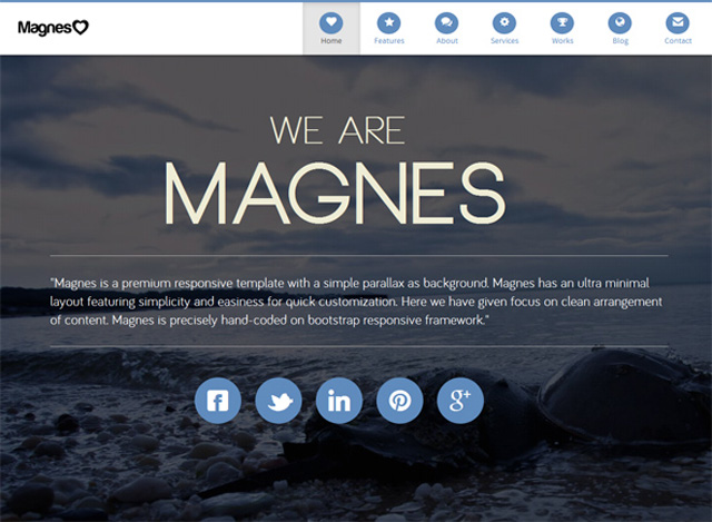 magnes wp theme Parallax Scrolling: Plug ins and WordPress Themes