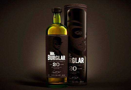 Mr. Burglar Whiskey Packaging design mr burglar2 Mr. Burglar Whiskey Packaging design