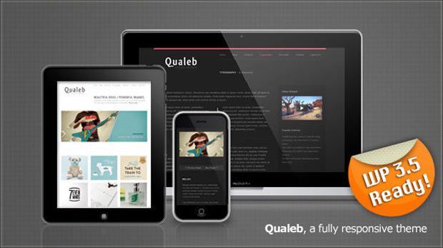 qualeb1 22 Best Responsive WordPress Themes