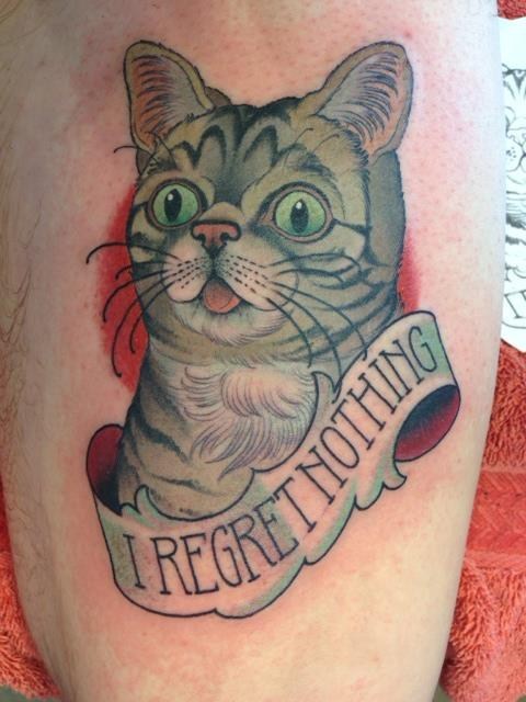 Funny tattoo of the day regret Funny tattoo of the day