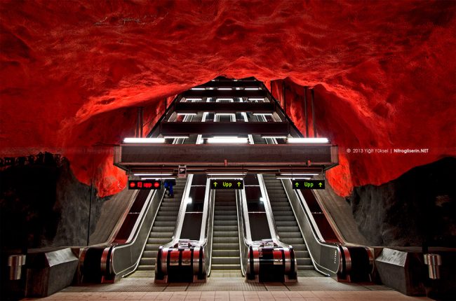Stockholm T Bana Metro Stations tbana 8 650x430 Stockholm T Bana Metro Stations
