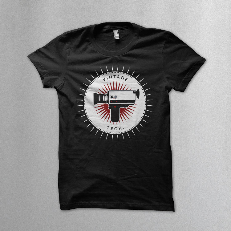 vintage icons 05 super 8 tee Super 8 camera t shirt. Vintage icons collection