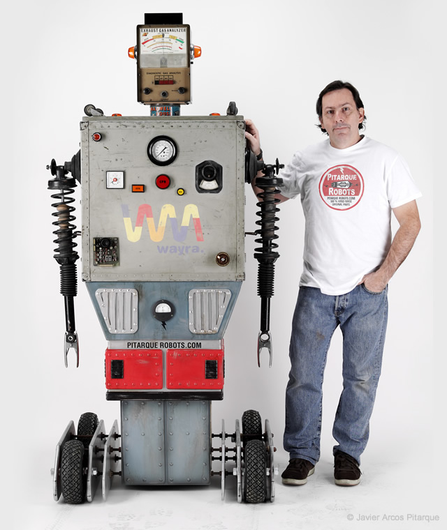 Robot sculptures by Javier Arcos Pitarque 12o Robot sculptures by Javier Arcos Pitarque