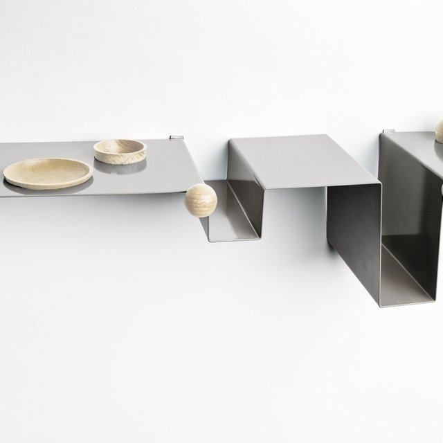 Grey Fold Shelf by Stass 139007313024390113 dd7358e8f57911 Grey Fold Shelf by Stass