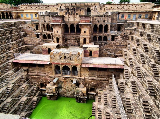 164 The Famous Chand Baori Stepwell in India