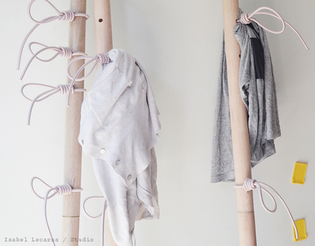 NUDO coat rack by Isabel Lecaros 1o46 NUDO coat rack by Isabel Lecaros