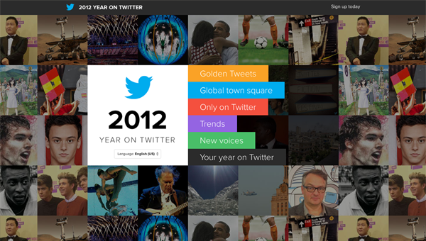 35 Nice Examples of Flat Web Design 2012 year on twitter113 35 Nice Examples of Flat Web Design