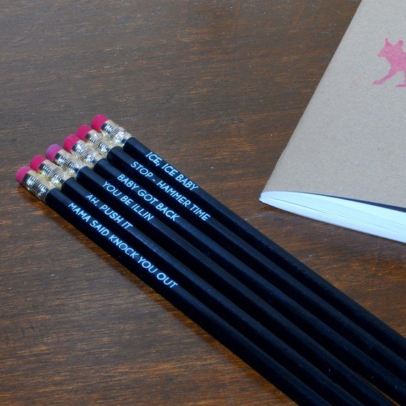 Classic Rap Pencil Set Classic Rap Pencil Set