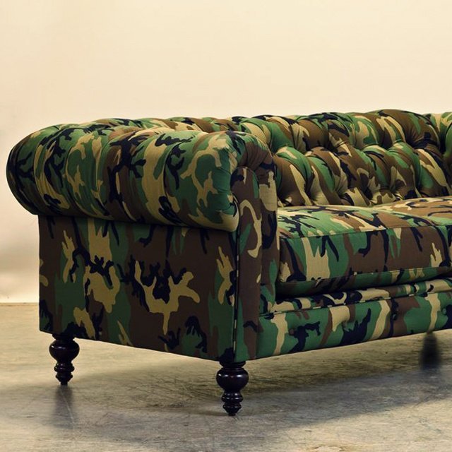 Camouflage Chesterfield Couch by CoCoCo Home 308177261457048581 9c32ece014d411 Camouflage Chesterfield Couch by CoCoCo Home