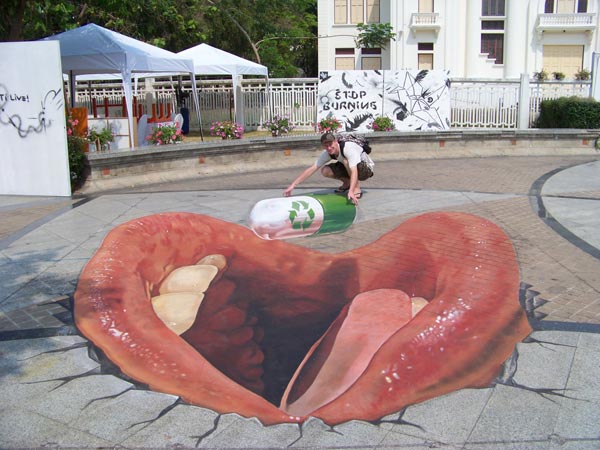 3D street art New York City 1 Some Really Creative 3D Street Art Paintings Collection