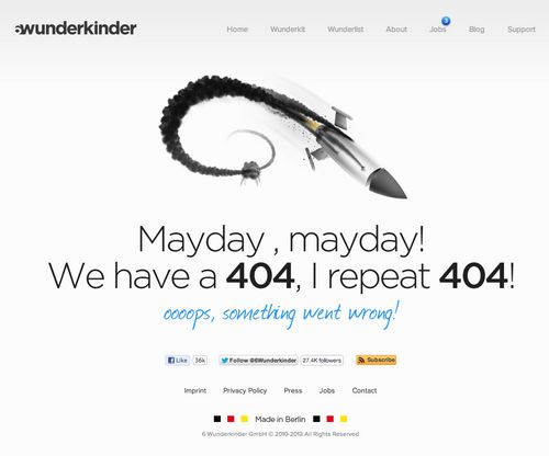 404 error pages examples 04 30 Best 404 Error Page Examples