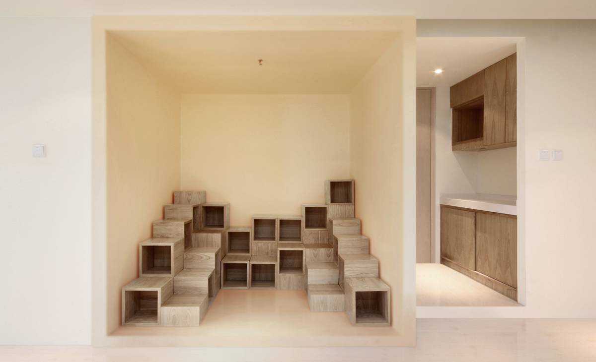 AQSO arquitectos bookcases library Ivy Foundation by AQSO
